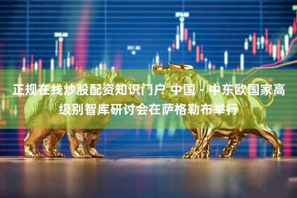 正规在线炒股配资知识门户 中国－中东欧国家高级别智库研讨会在萨格勒布举行